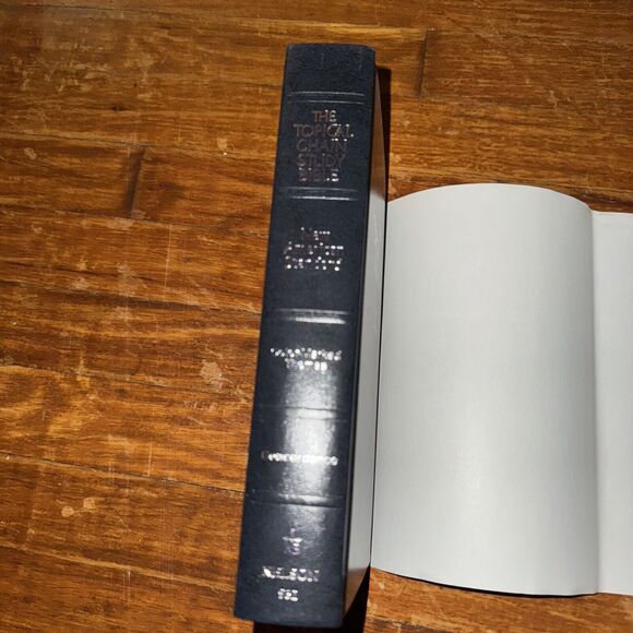 The Topical Chain Study Bible NAS Color Marked Concordance 1983 Hardback DJ - Picture 14 of 14